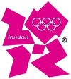 Logo von Olympia 2012 in London