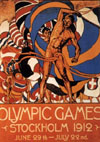 Offizielles Plakat Olympia 1912