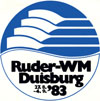 Logo der WM 1983 in Duisburg